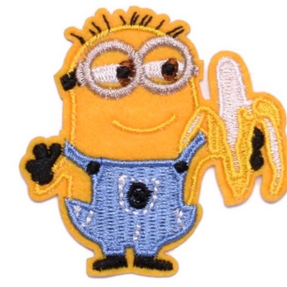 Set of 9 Minions Iron on Patches - Picture 9 of 10